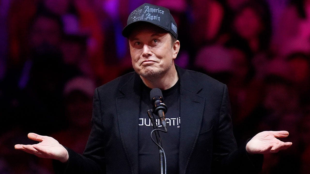 Dark Gothic Maga Elon Musk hat