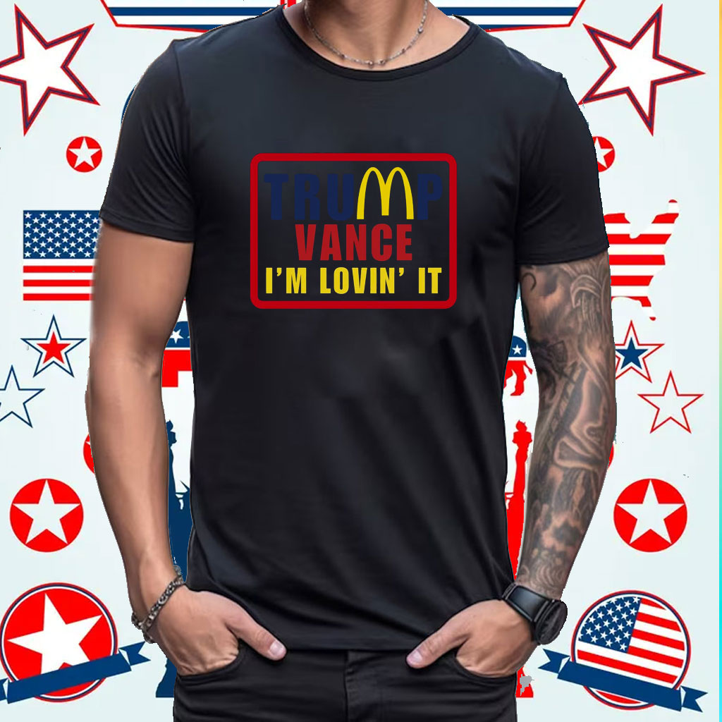 Donald Trump 2024 at McDonalds Patriotic Shirt