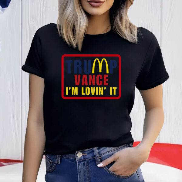 Donald Trump 2024 at McDonalds Patriotic Shirt