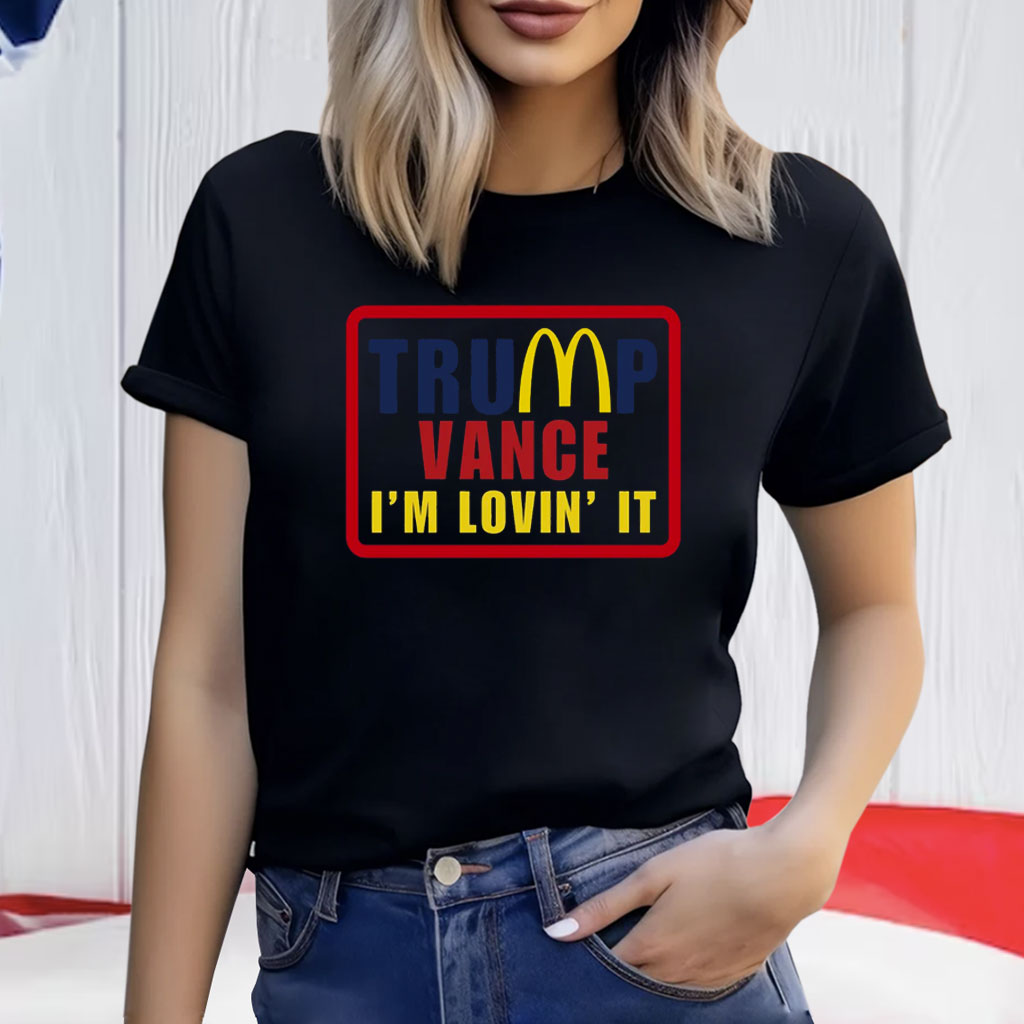 Donald Trump 2024 at McDonalds Patriotic Shirt