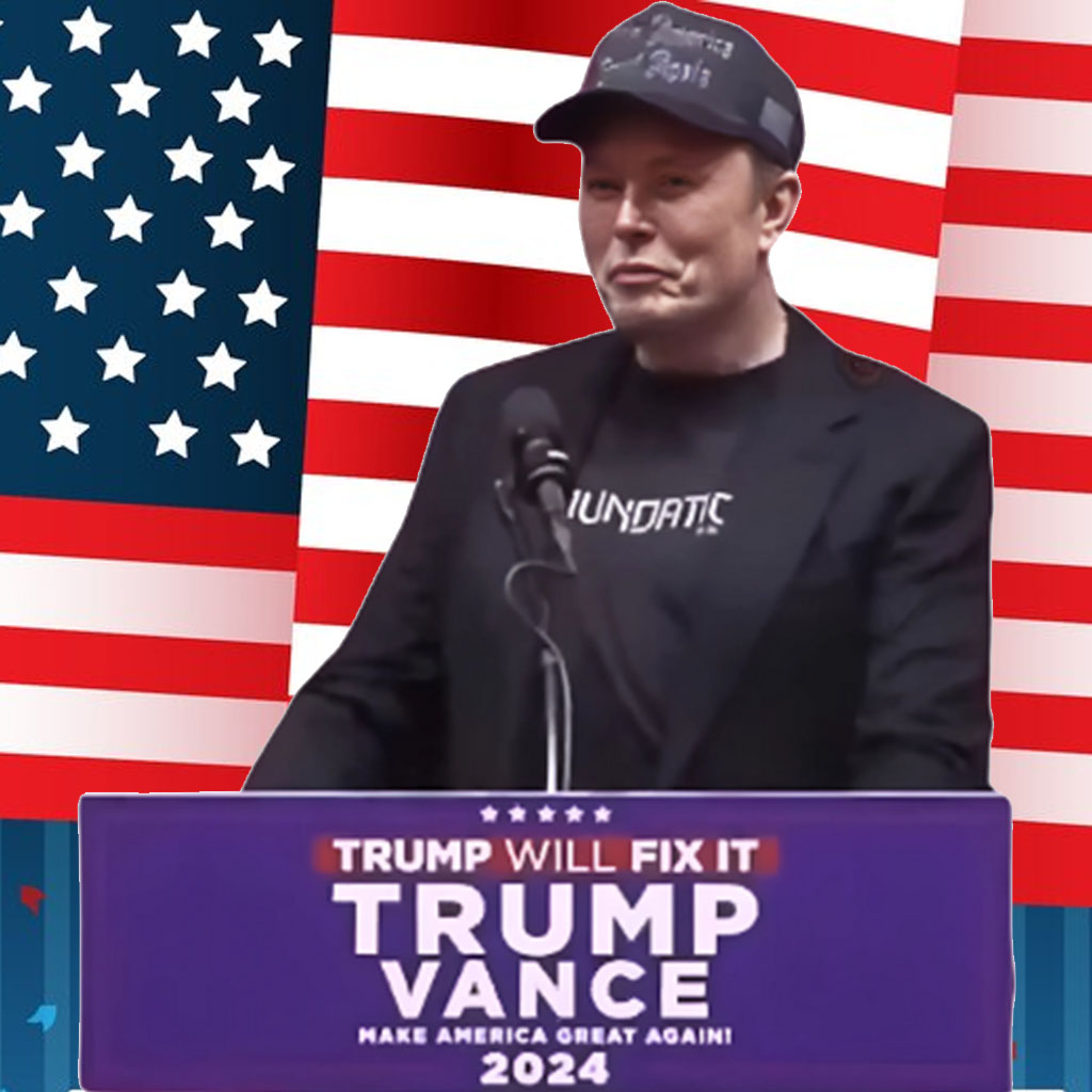 ELON MUSK I’m not just MAGA I’m Dark Gothic MAGA