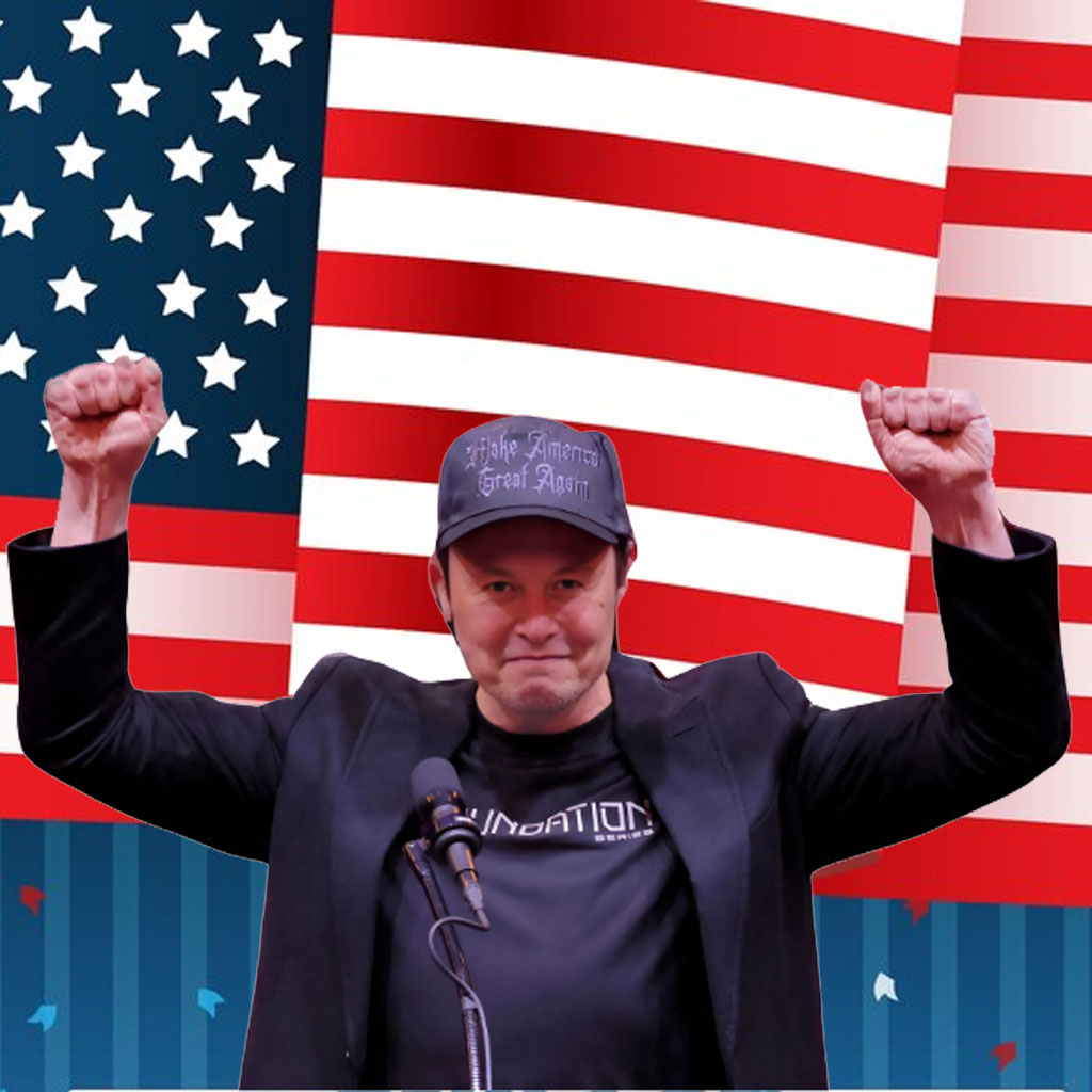 ELON MUSK I’m not just MAGA I’m Dark Gothic MAGA