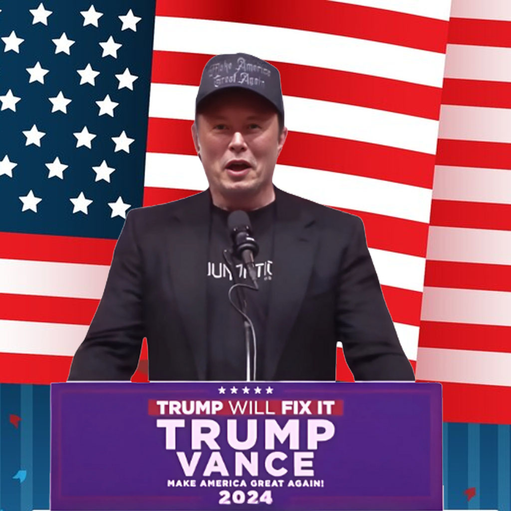ELON MUSK I’m not just MAGA I’m Dark Gothic MAGA