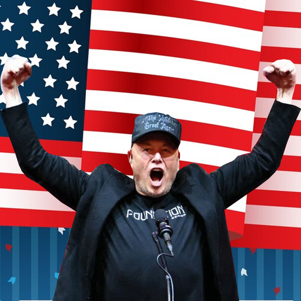 ELON MUSK I’m not just MAGA I’m Dark Gothic MAGA