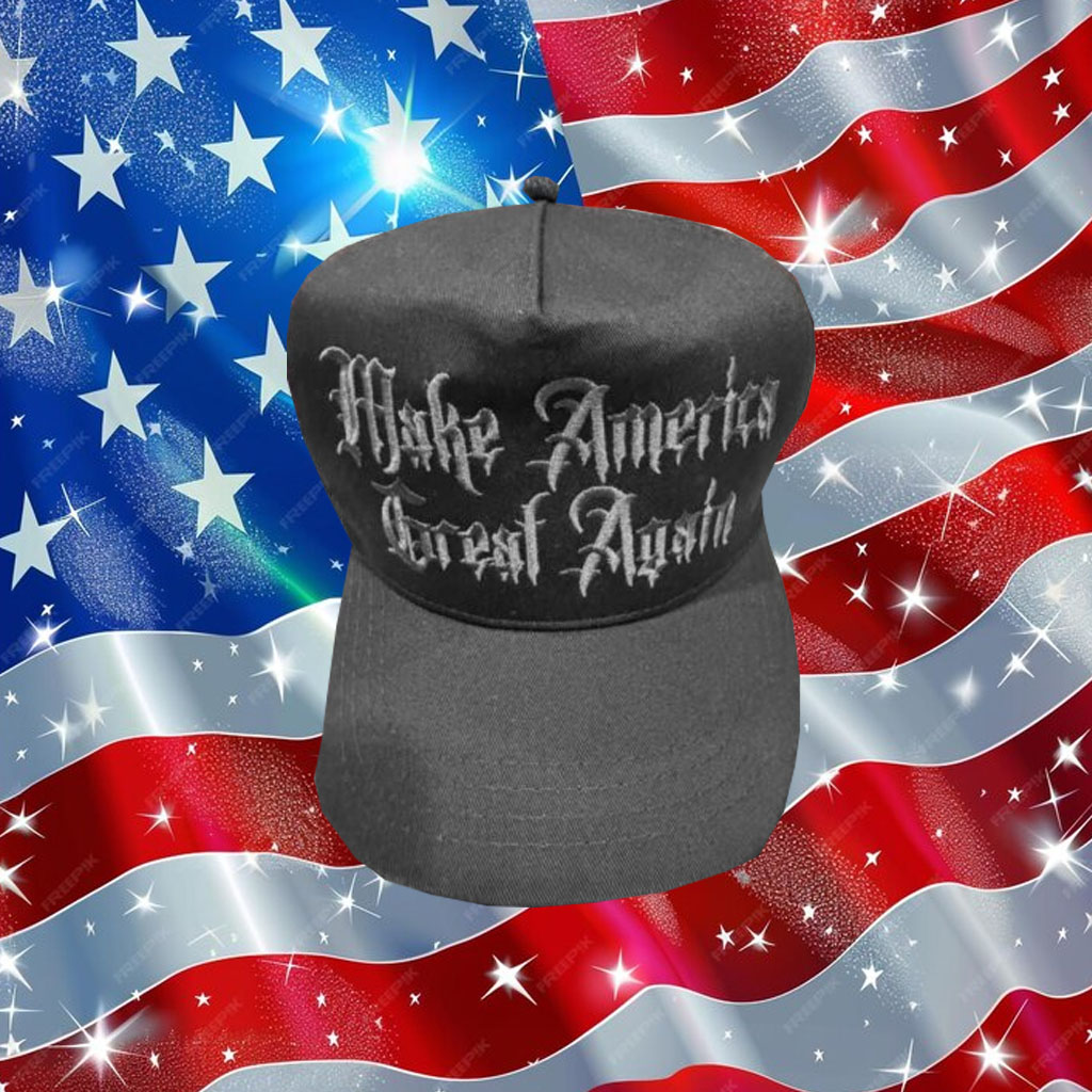 Elon Musk Dark Gothic MAGA Hat