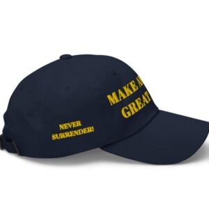 GOLD DARK MAGA HAT (Navy Color)
