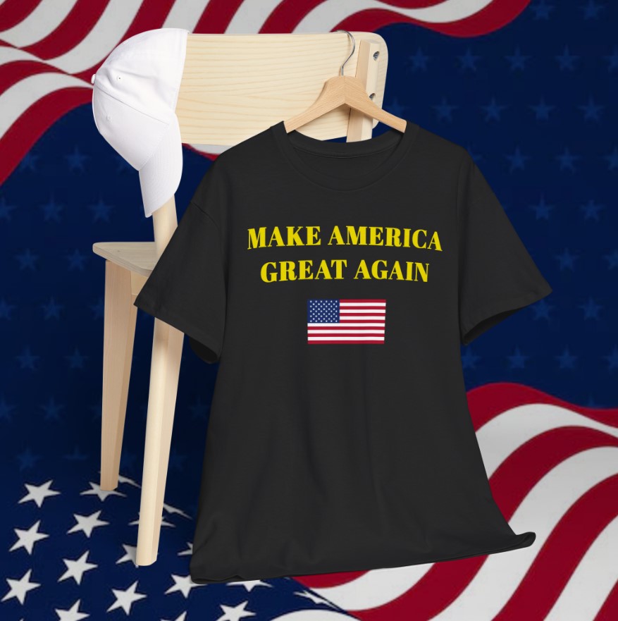 GOLD DARK MAGA USA T-Shirt
