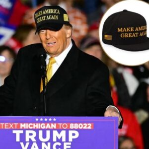 Gold MAGA Hat