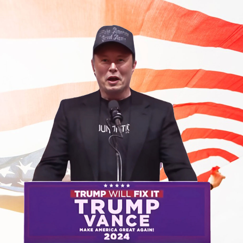 Goth Trump Hat