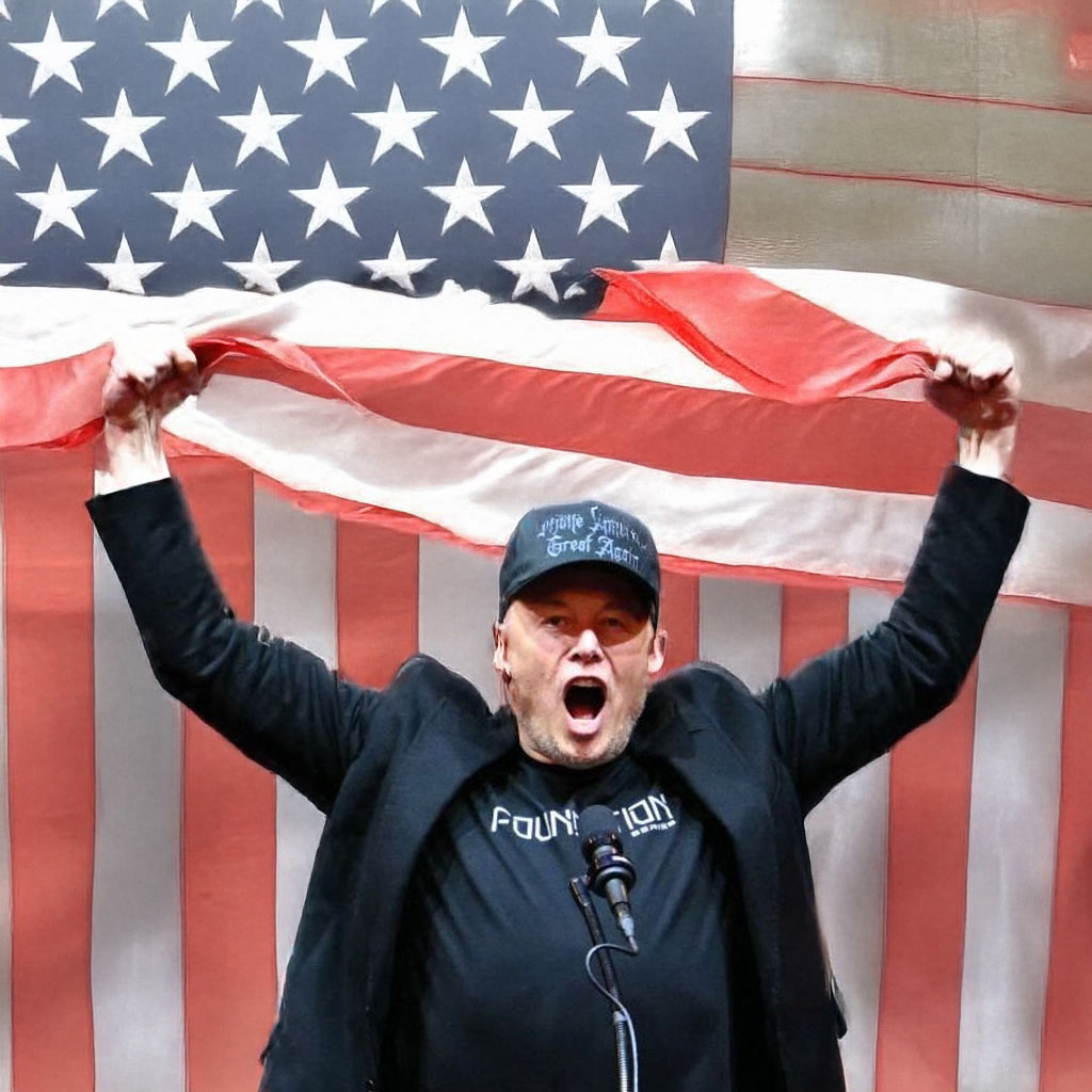 NEW! Dark Gothic MAGA Hat