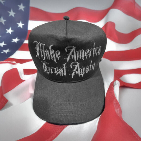 NEW! Dark Gothic MAGA Hat