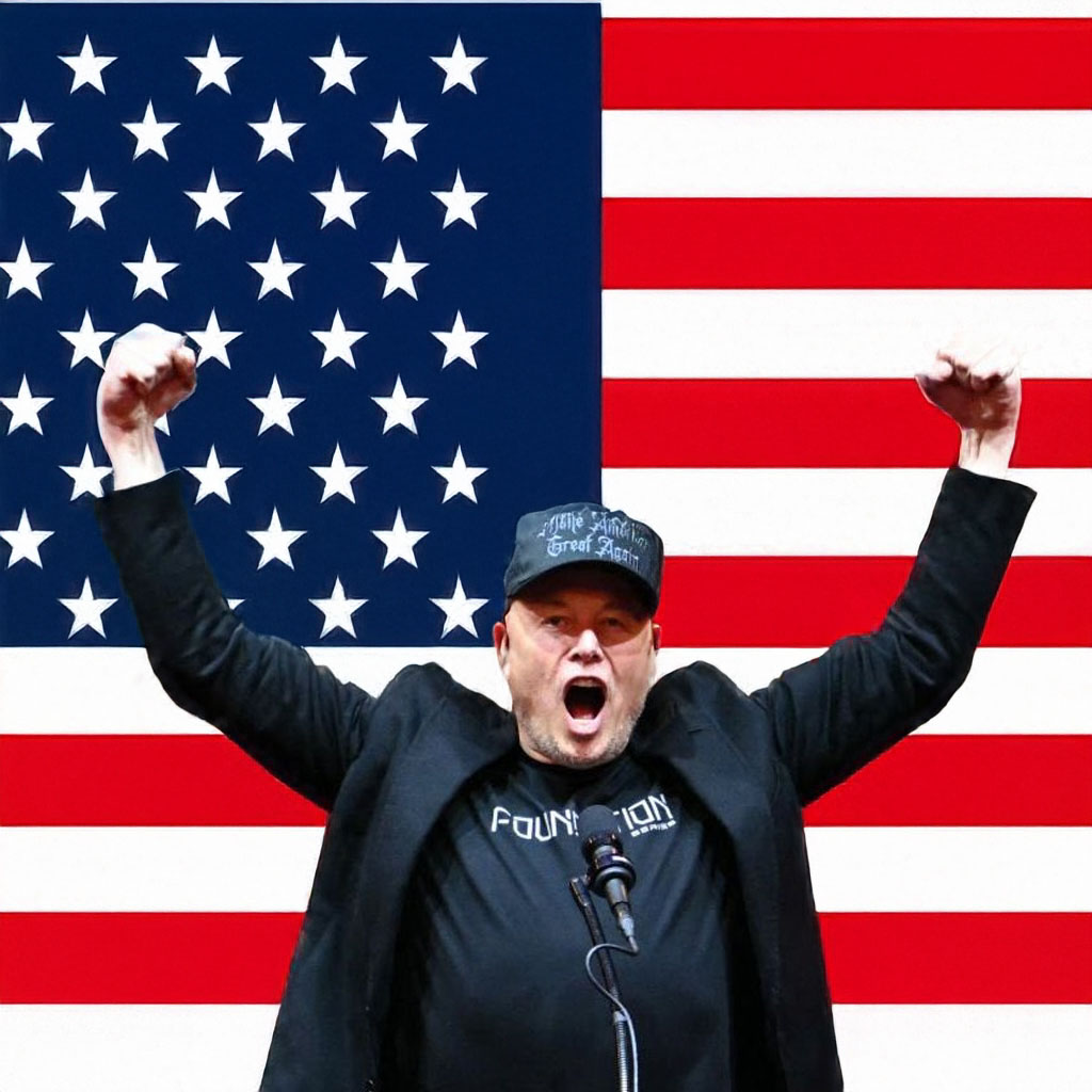 NEW! Dark Gothic MAGA Hat