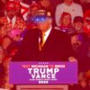TRUMP DARK AND GOLD MAGA HAT