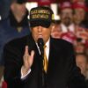 TRUMP DARK GOLD MAGA HAT