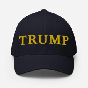 Trump Gold Flexfit Hat Trump Cap