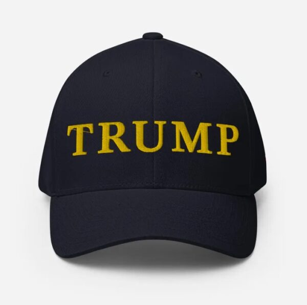 Trump Gold Flexfit Hat Trump Cap