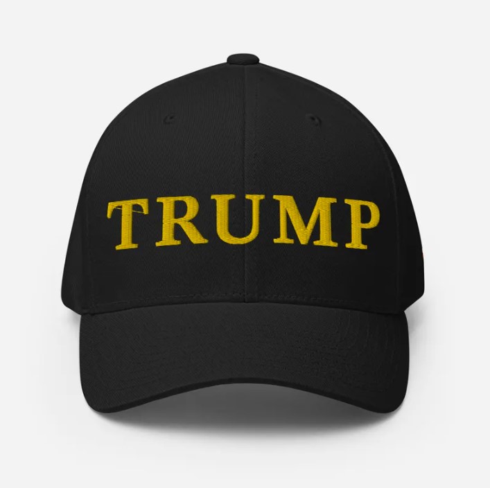 Trump Gold Flexfit Hat Trump Cap