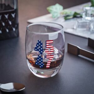 45 47 Trump 2024 Glass