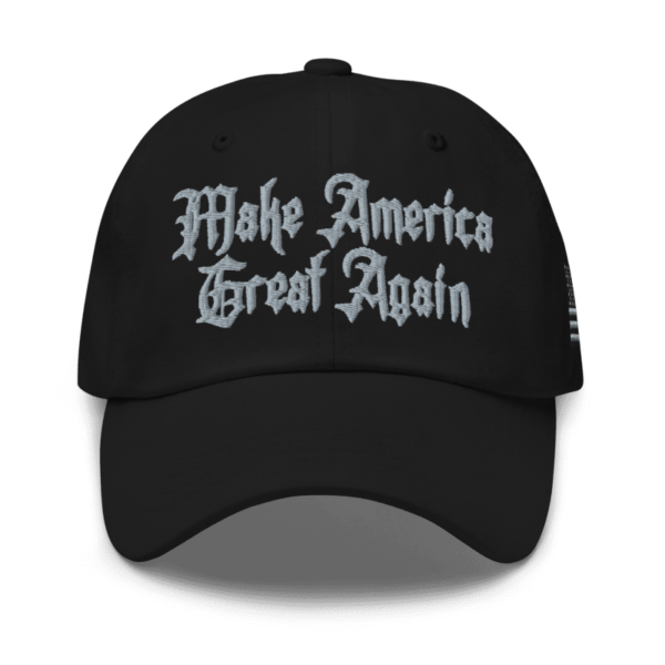 Trump Dark Gothic Maga Victory Hat