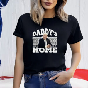 Daddy's Home Funny Trump 2024 Return Men's T-Shirt