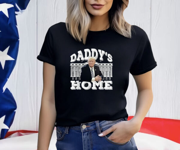 Daddy's Home Funny Trump 2024 Return Men's T-Shirt
