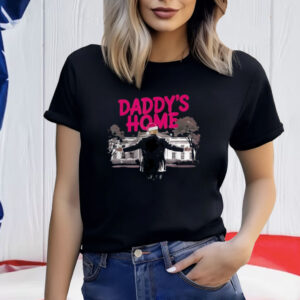 Daddy's Home Trump Christmas White House Come Home Trump 47 Shirt
