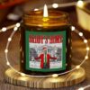 Daddys home Christmas Trump Candle
