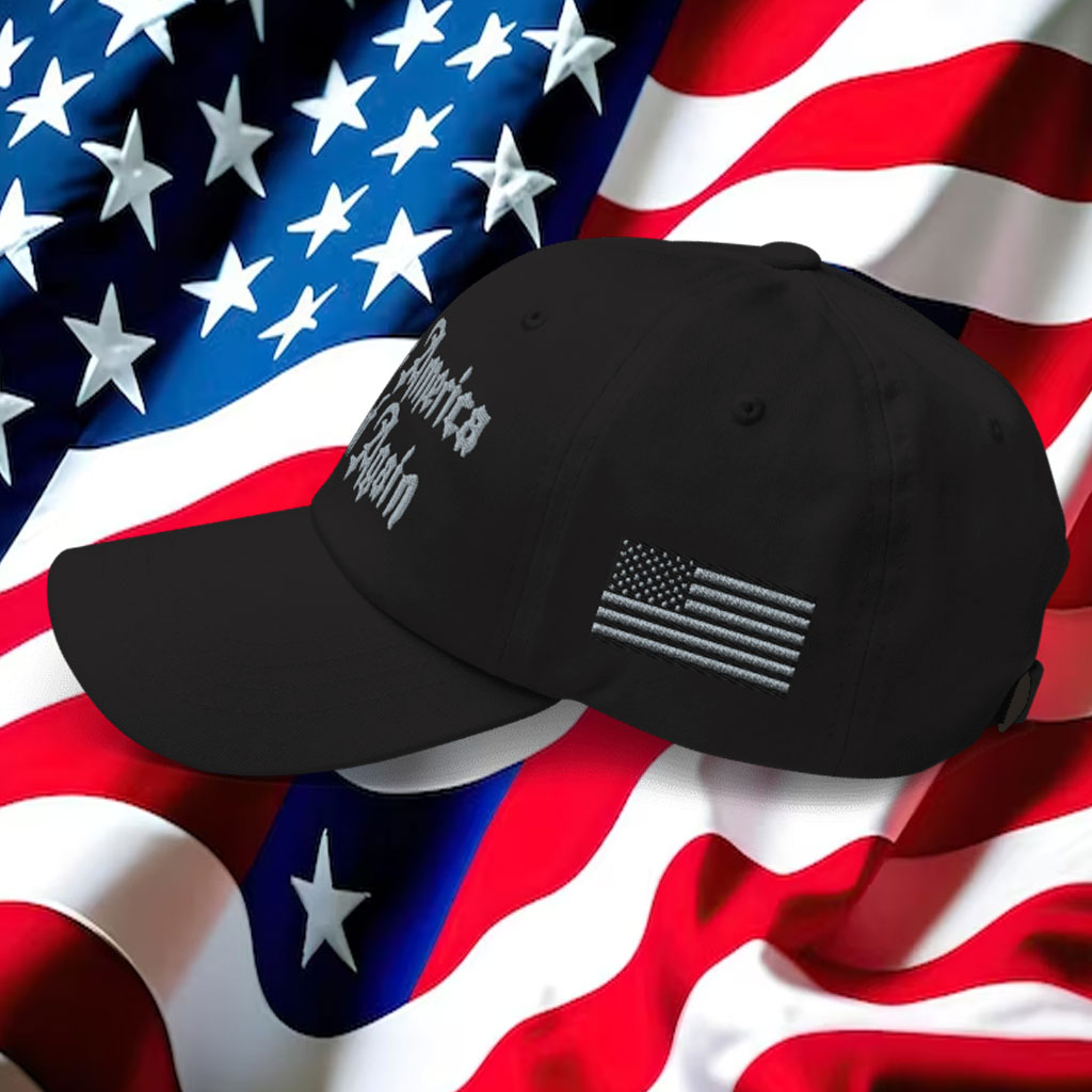 Dark Gothic MAGA Victory Hat