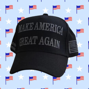 Donald J. Trump Never Surrender Black MAGA Hat