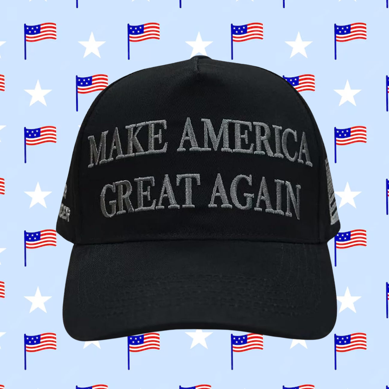 Donald J. Trump Never Surrender Black MAGA Hat