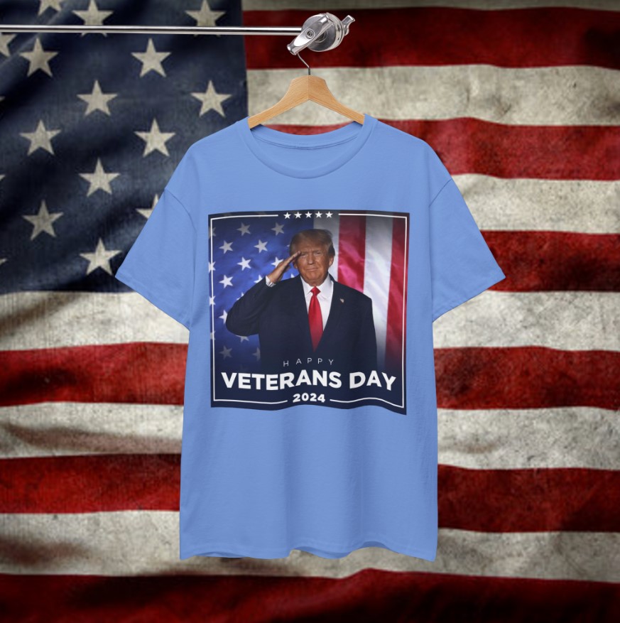 Donald J. Trump Happy Veterans Day 2024 T-Shirt