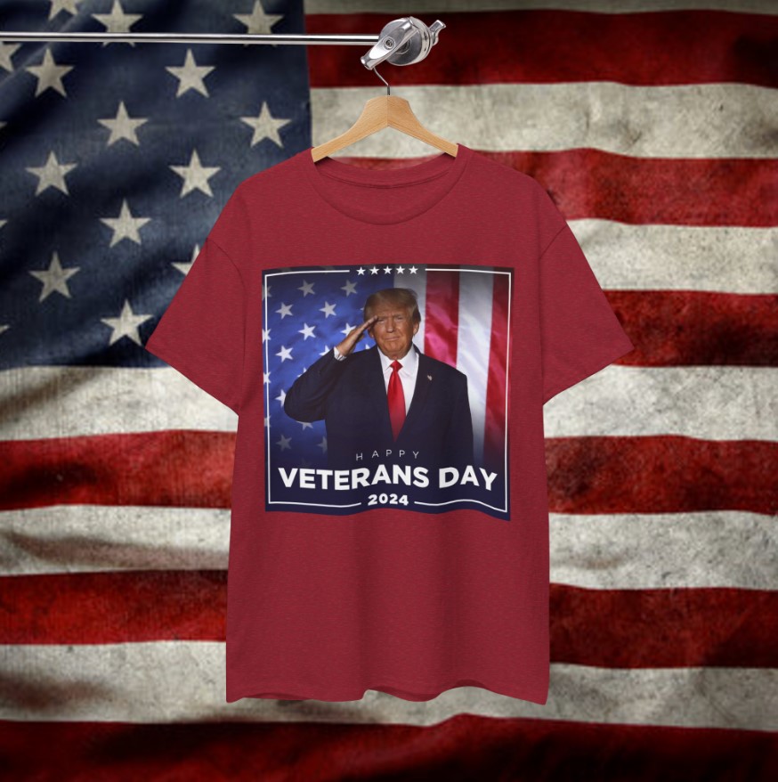 Donald J. Trump Happy Veterans Day 2024 T-Shirt