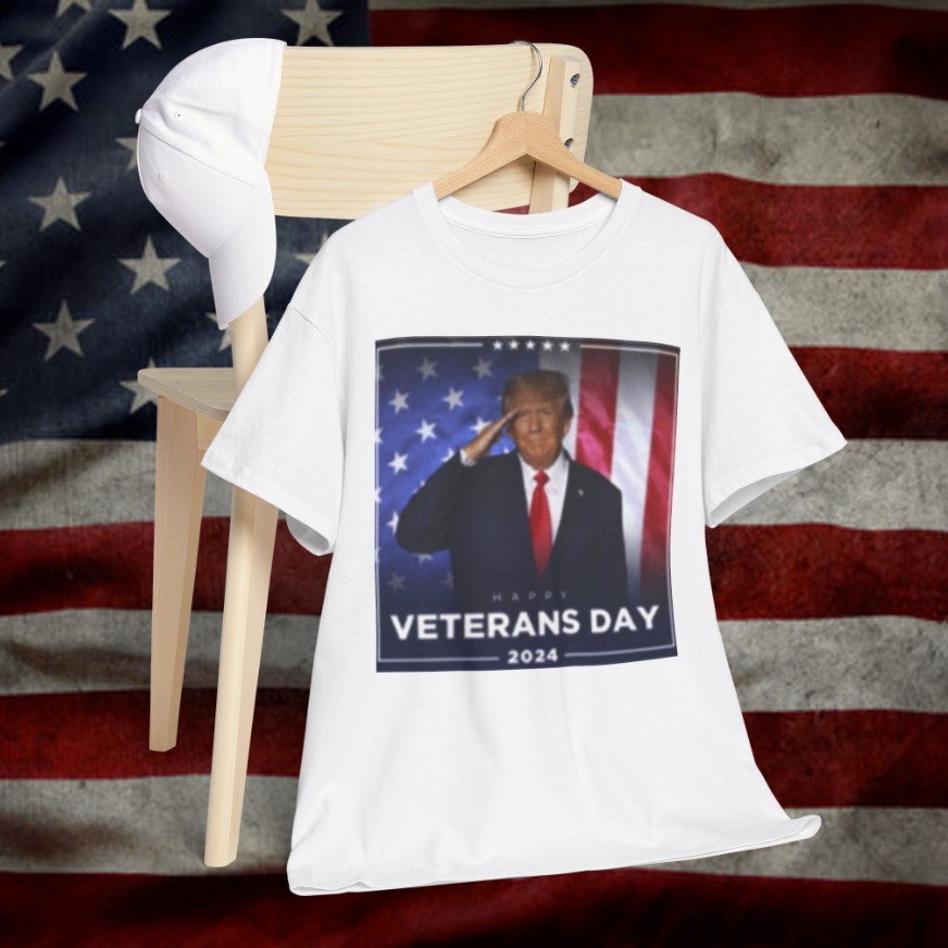 Donald J. Trump Happy Veterans Day 2024 Unisex T-Shirt