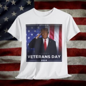Donald J. Trump Happy Veterans Day 2024 Unisex T-Shirt