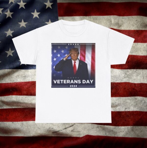 Donald J. Trump Happy Veterans Day 2024 Unisex T-Shirt