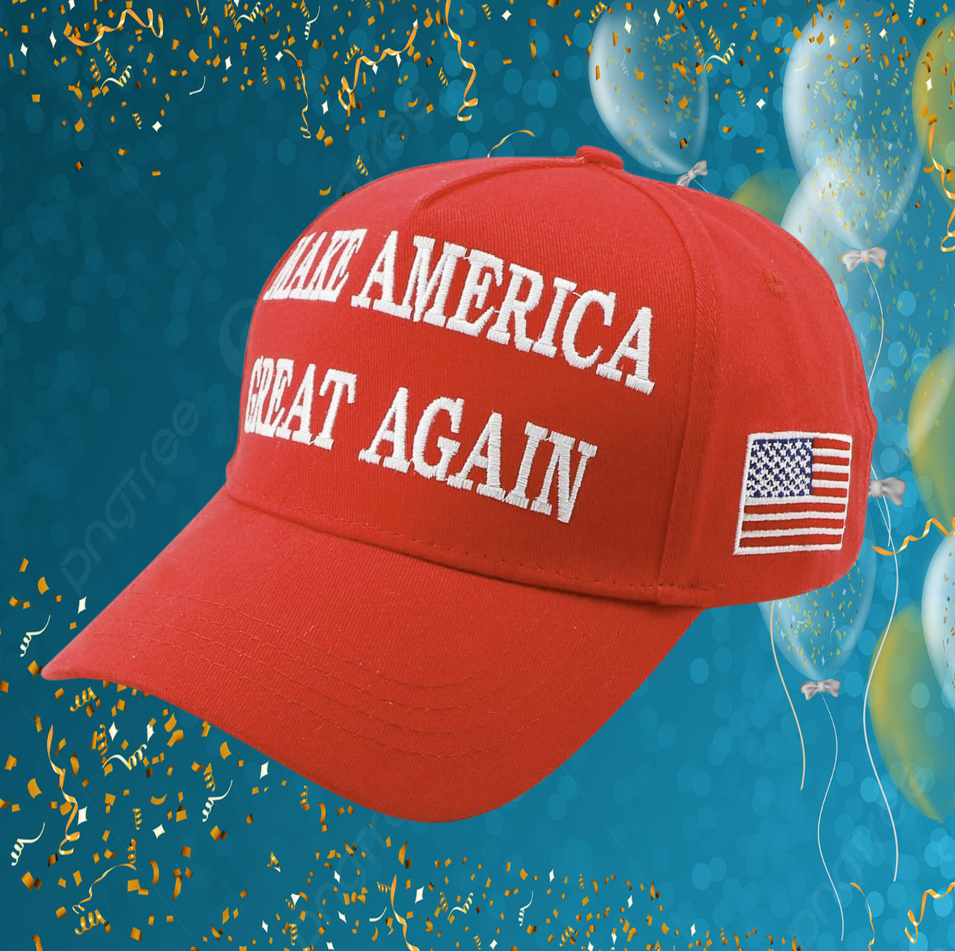 Donald Trump 45-47 Never Surrender MAGA Hat