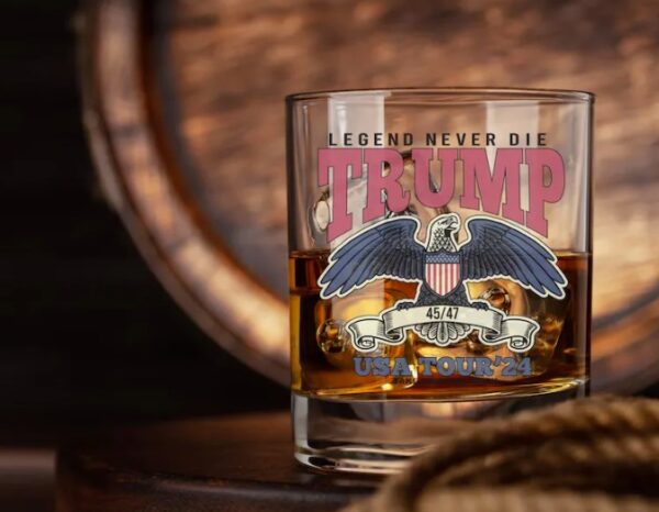 Donald Trump 45 47 President Glass