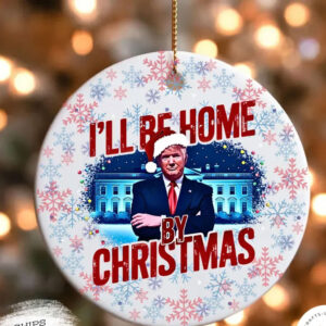 Donald Trump Christmas Ornament
