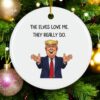 Donald Trump Christmas Ornament, Funny Trump Gift