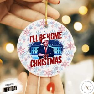 Donald Trump Christmas Ornament