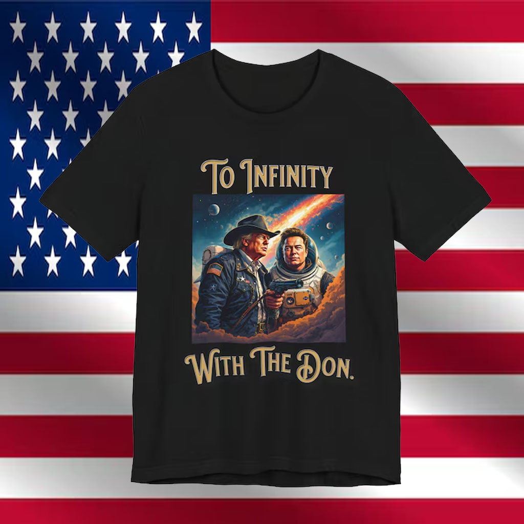 Donald Trump Elon Musk Space Cowboy T-Shirt