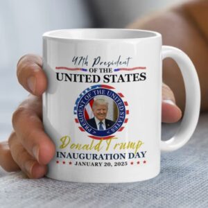 Donald Trump Inauguration Day 2025 Coffee Mug