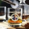Donald Trump Inauguration Day Whiskey Glass