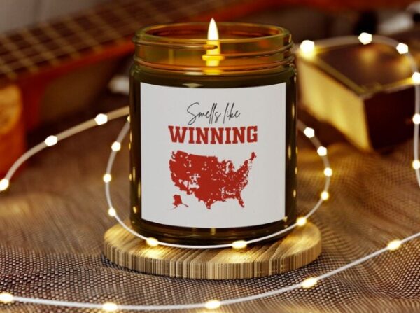 Election Map Candle, Trump Won Candle