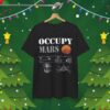 Elon Musk Wearing Occupy Mars Starship Rocket Unisex T-Shirt