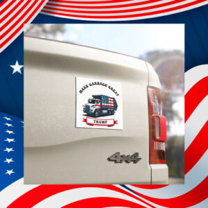 Garbage Truck Car Magnet