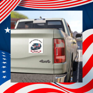 Garbage Truck Car Magnet