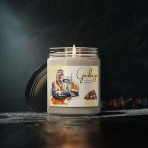 Garbage Truck Trump Candle