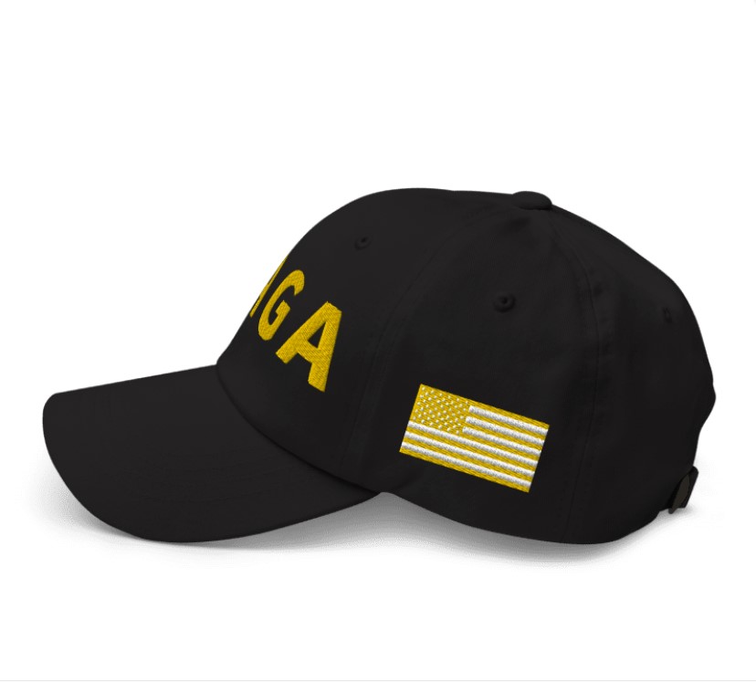 Gold MAGA Victory Hat