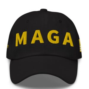 Gold MAGA Victory Hat